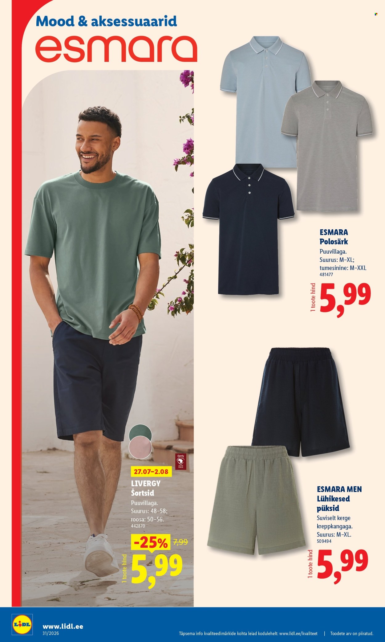 Lidl kliendileht (27.07 - 2.08.2026)