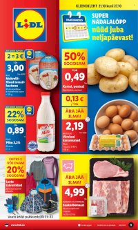 Lidl kliendileht - Kliendileht (21.10 - 27.10.2024)