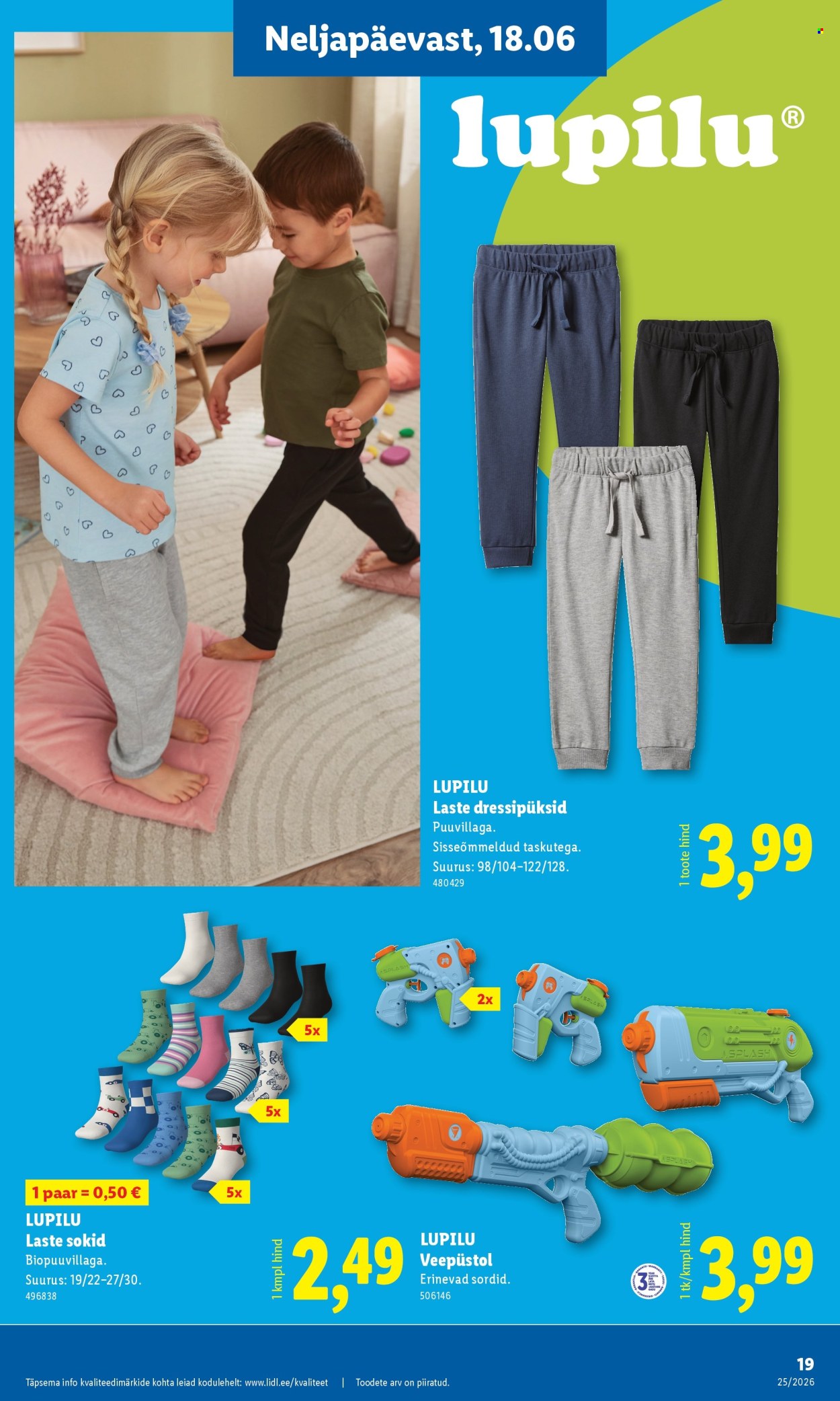 Lidl kliendileht - Tööstuskaupade pakkumised (15.06 - 21.06.2026)