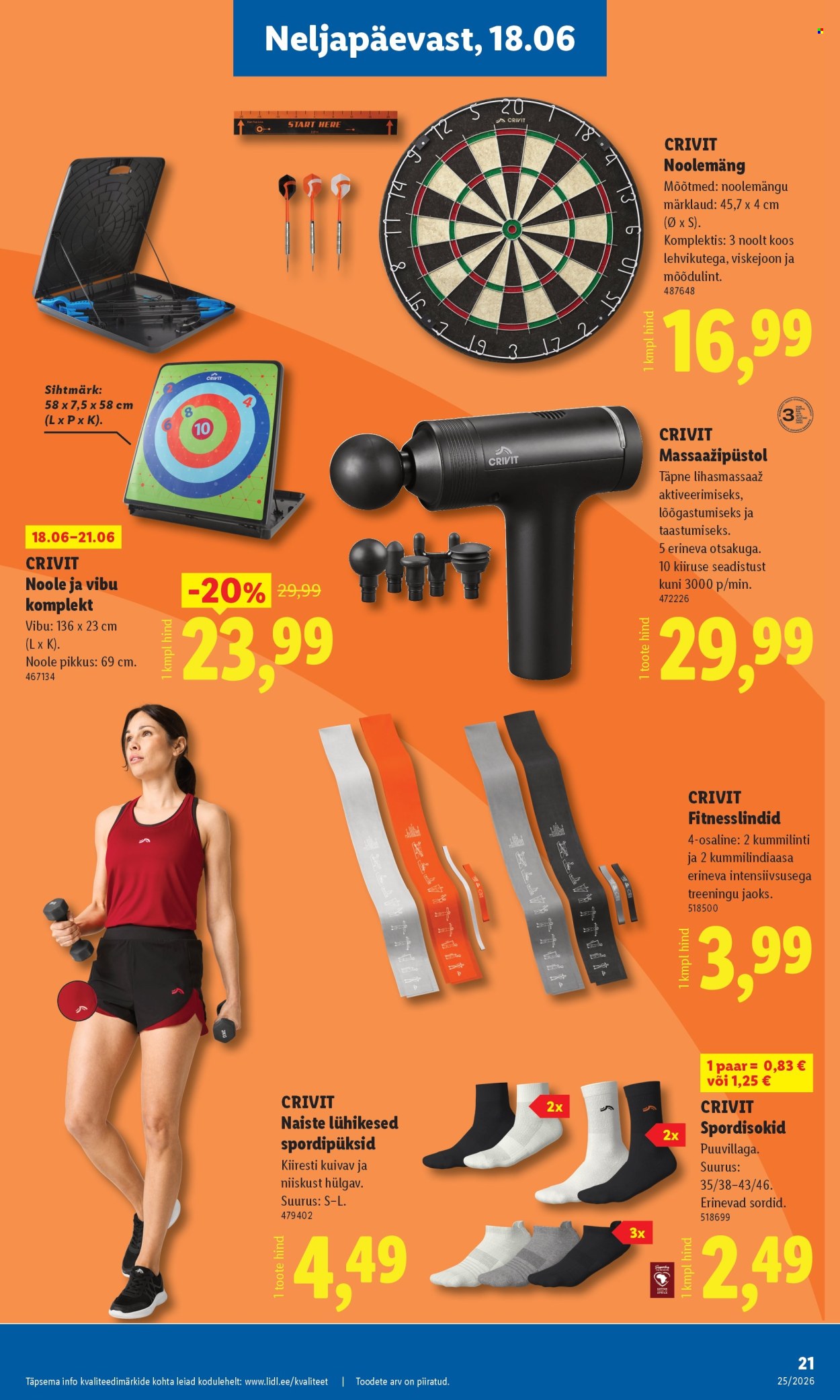 Lidl kliendileht - Tööstuskaupade pakkumised (15.06 - 21.06.2026)