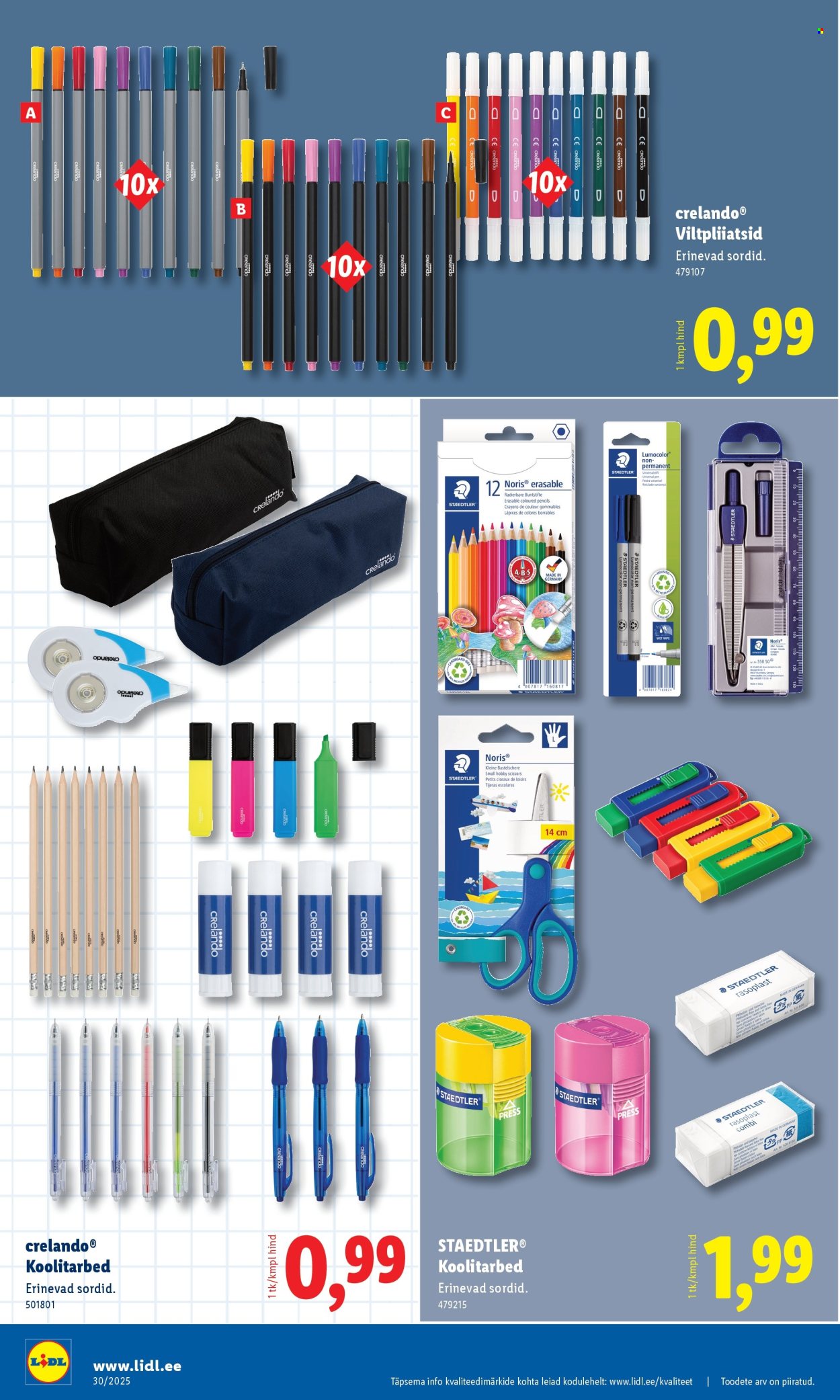 Lidl kliendileht - Tööstuskaupade pakkumised (21.07 - 27.07.2025)