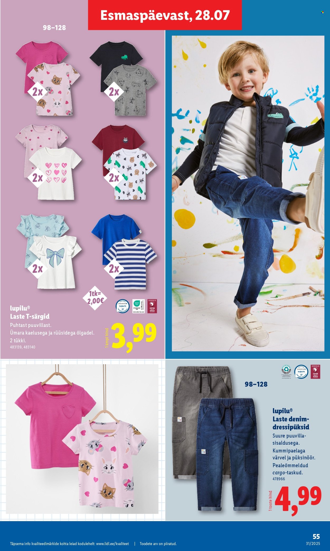 Lidl kliendileht - Kliendileht (31.07 - 3.08.2025)
