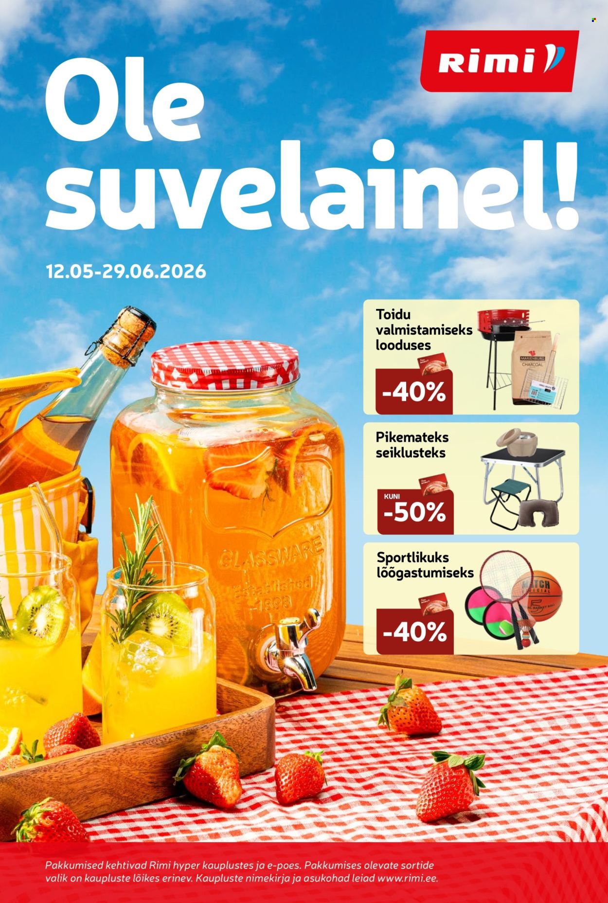 Rimi kliendileht - suvekataloog (12.05 - 29.06.2026)