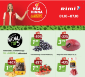 40 nädala (2024.09.29-10.06) populaarsemate poodide (SELVER, COOP, MAXIMA, RIMI ja LIDL) uusimad kampaaniad ja allahindlused