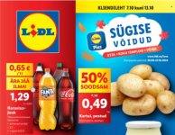 41 nädala (2024.10.07-10.13) TOP 5 supermarketite (MAXIMA, RIMI, COOP, LIDL ja SELVER) soovitatud allahindlused ja kampaaniad