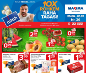 Viimased allahindlused 26. nädalal (2024.06.24-06.30) soovitatud supermarketitest (LIDL, MAXIMA ja SELVER)